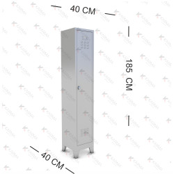 Tek Kişilik Soyunma Dolabı