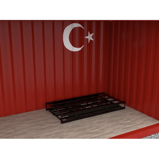 İşçi Şantiye çift kişilik ranza