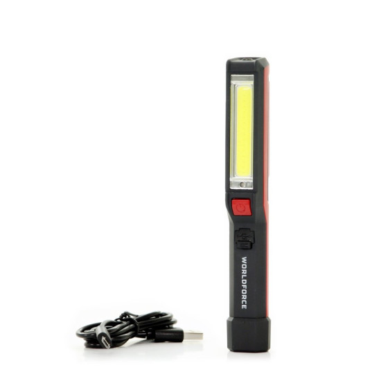 Şarjlı Cep Lambası COB Ledli 3W