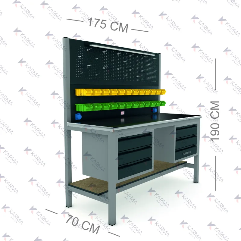 Kampanyalı 1.75MT Karma Çalışma Tezgahı