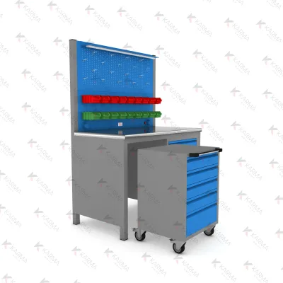 Karma 130cm 10 Çekmeceli̇ Seyyar Çalışma Tezgahı