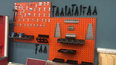 Karma Profesyonel Delikli Takım Asma Panosu No:02