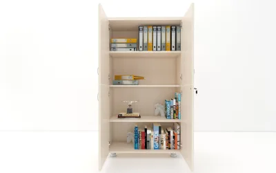 4 Kapaklı ki̇Taplık Dosya Dolabı Akça - 80x38x153