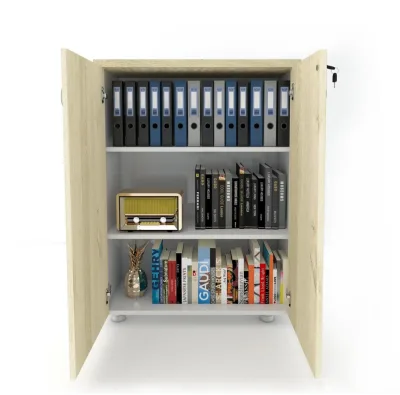 Kapaklı ki̇Taplık Dosya Dolabı - 80x38x117