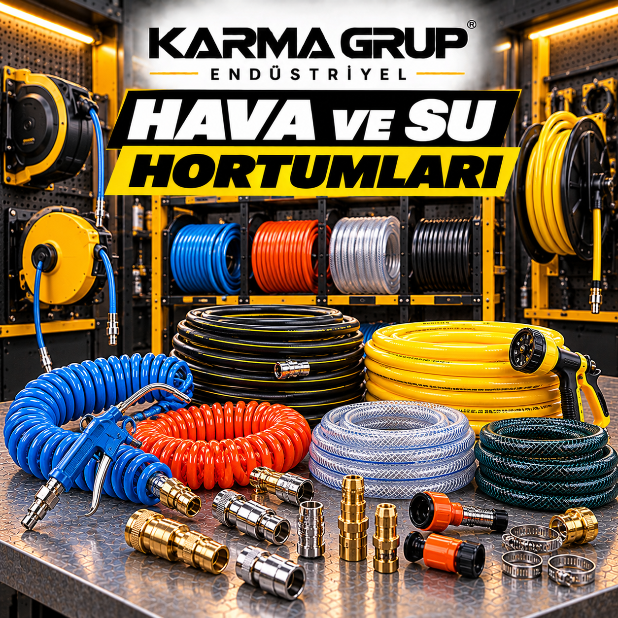 Hava Ve  Su Hortumları