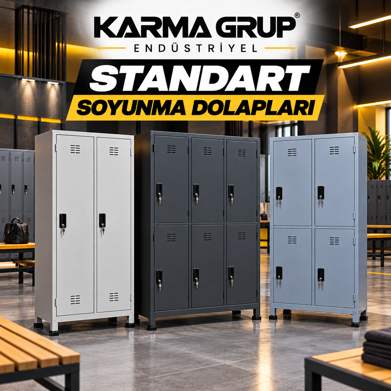 Standart Soyunma Dolapları