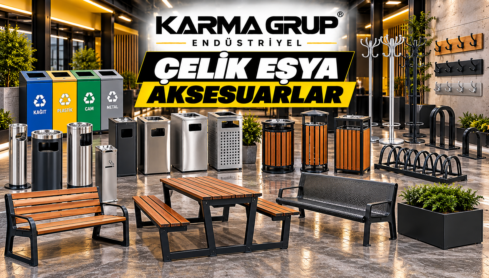 Çelik Eşya Aksesuarlar