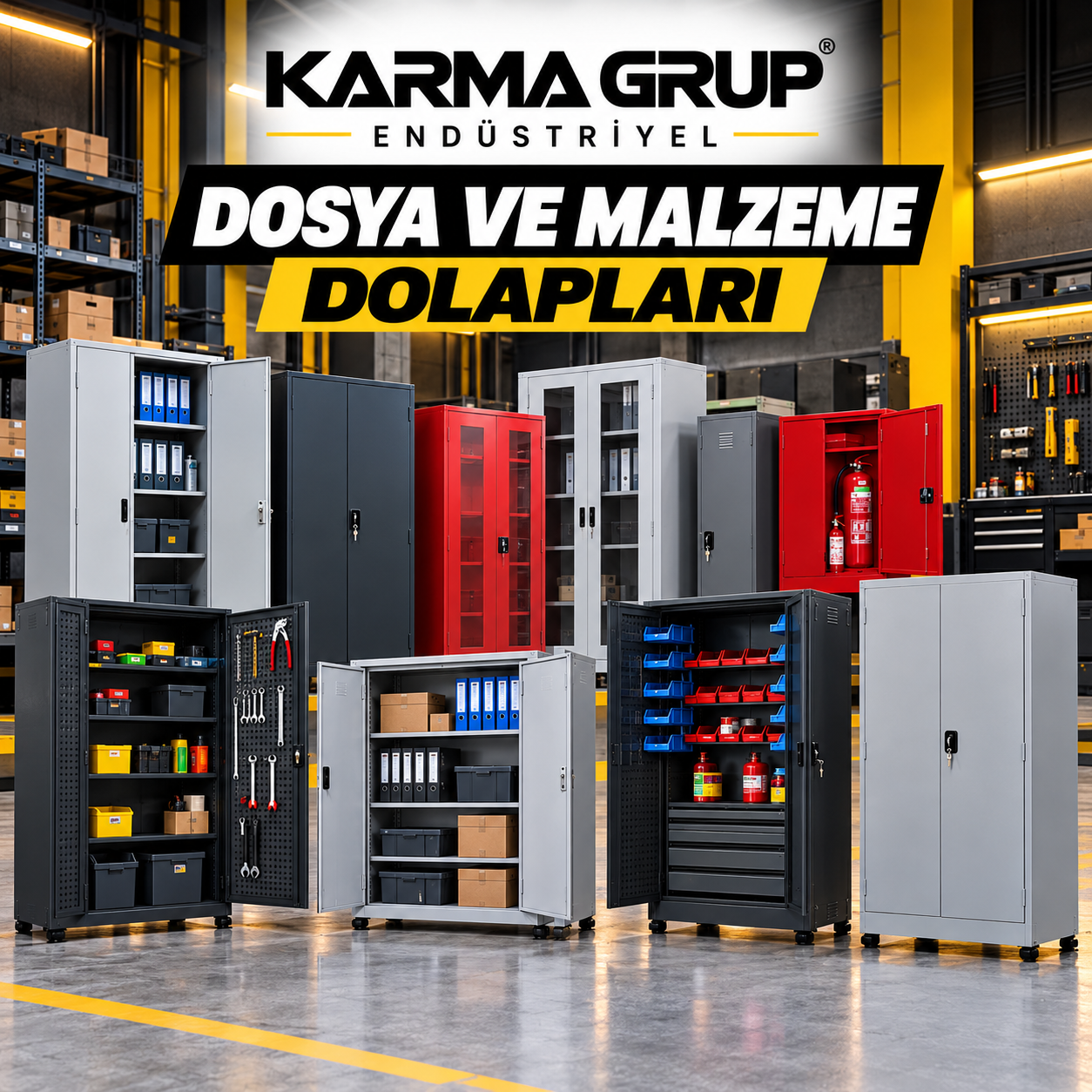 Dosya Ve Malzeme Dolapları