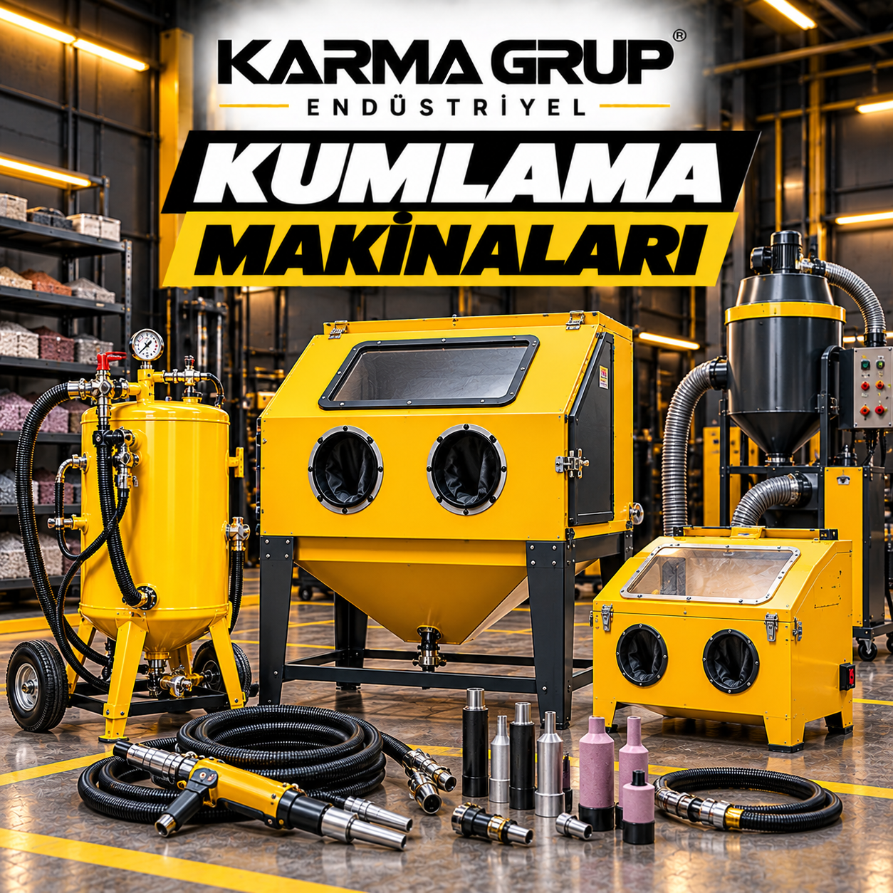 Kumlama Makinaları