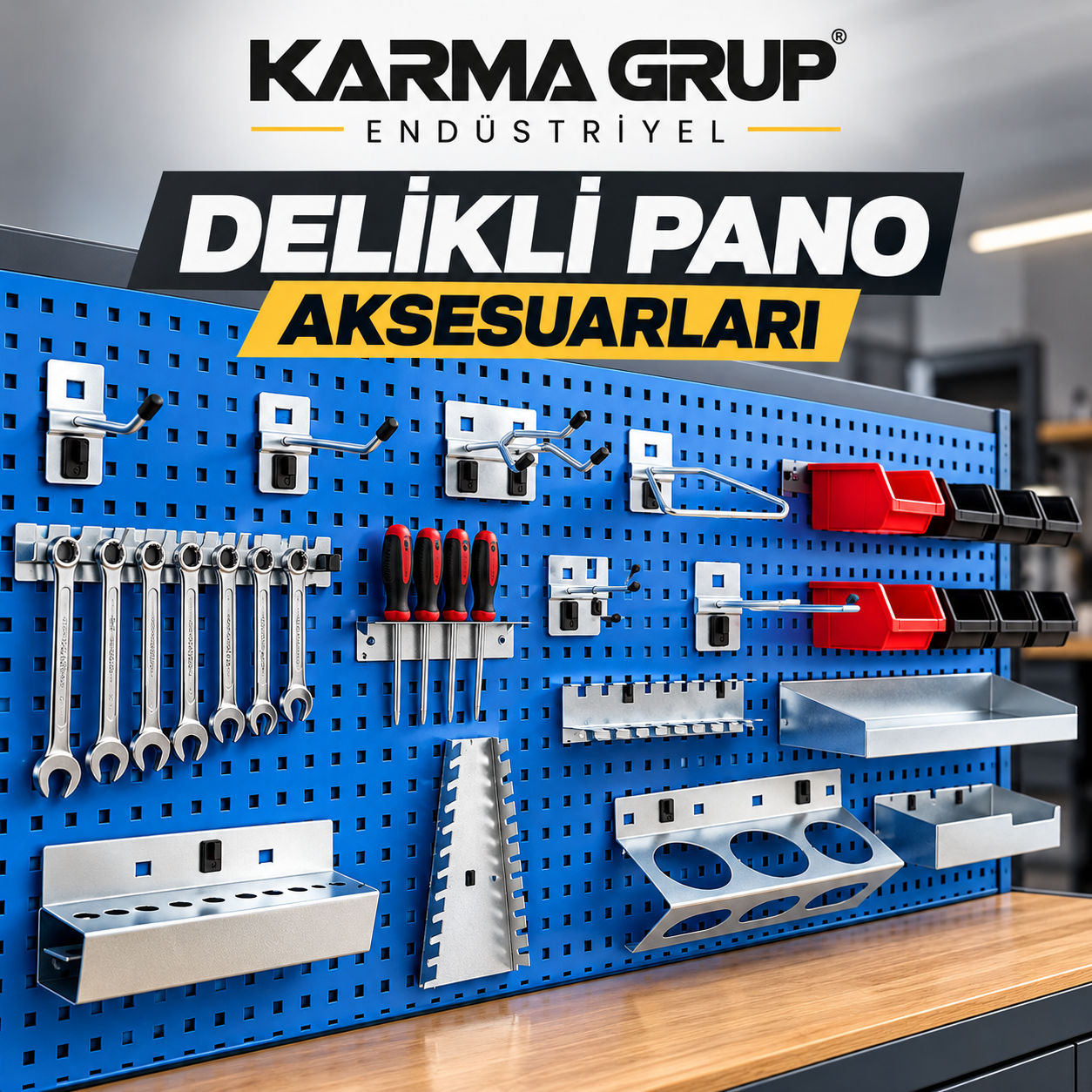 Delikli Pano Ve Aksesuarları