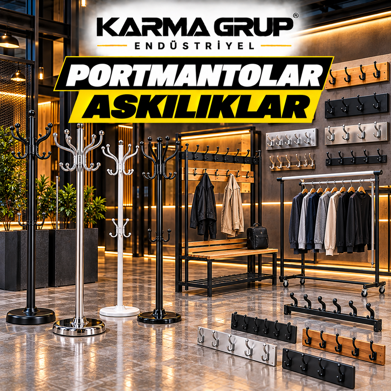 Portmantolar & Askılıklar